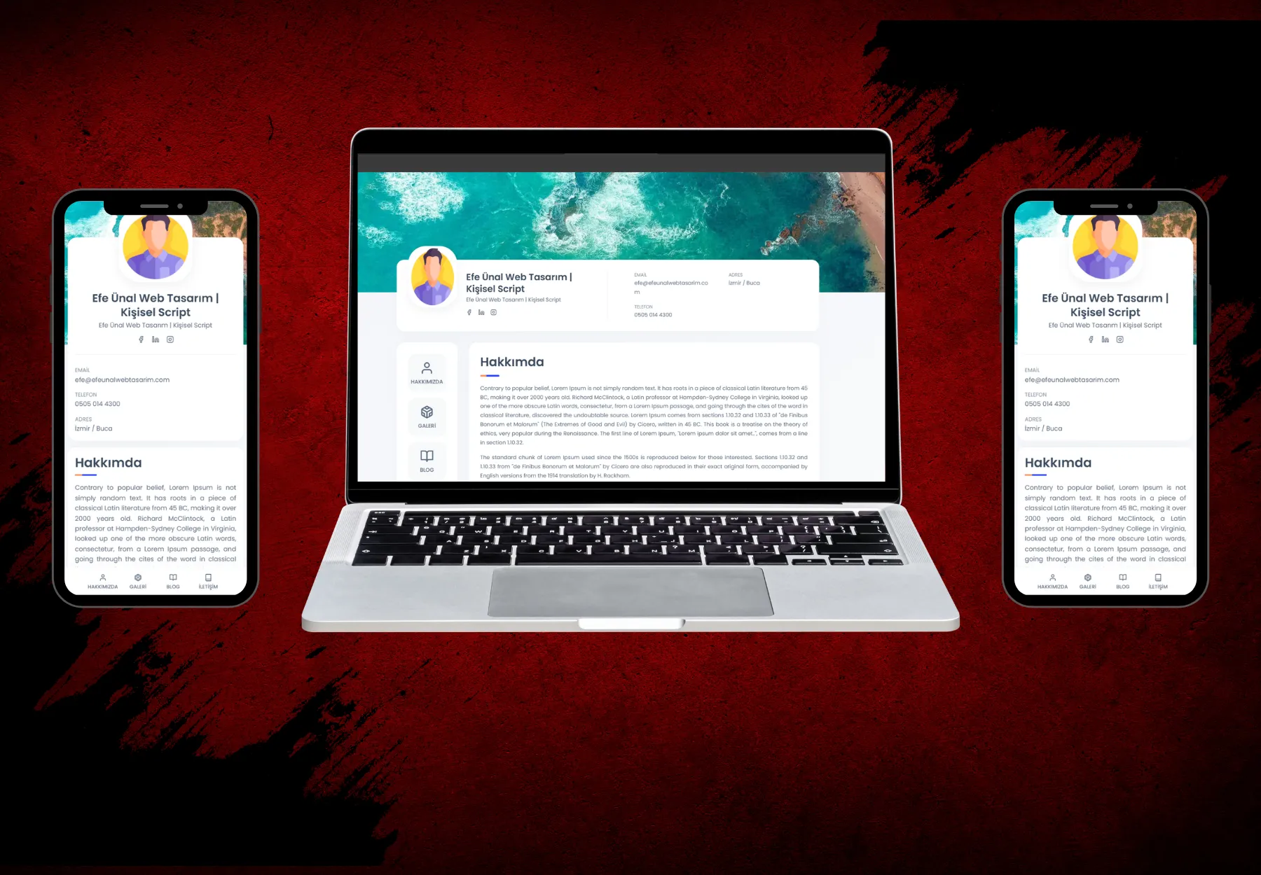 Kişisel Web Sitesi 2